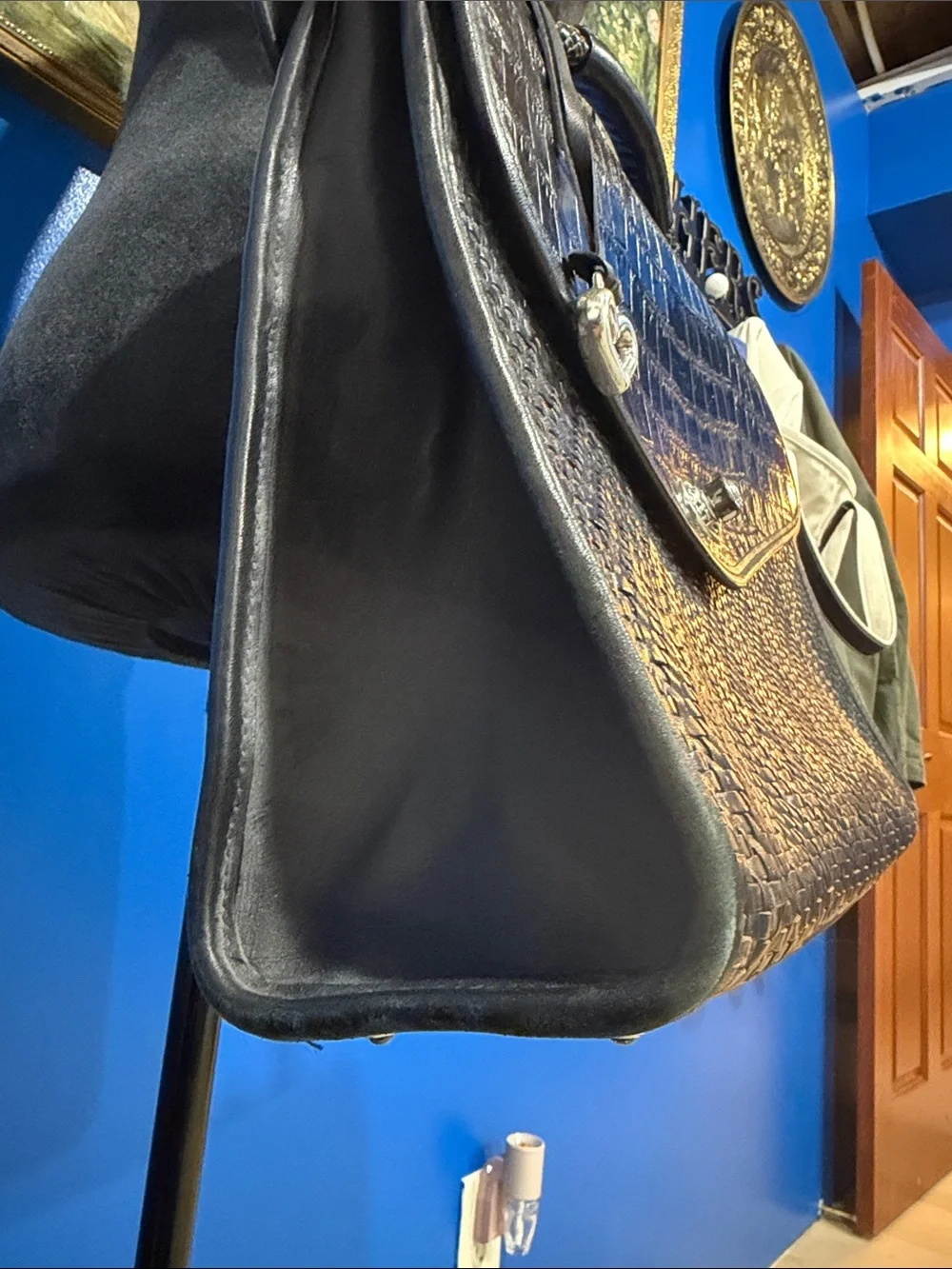 VINTAGE BRIGHTON BRIEFCASE LAPTOP COMMUTER SHOULDER BAG